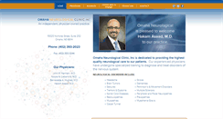 Desktop Screenshot of omahaneurologicalclinic.com